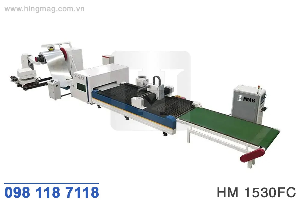 MÁY CẮT FIBER LASER CNC CẮT TẤM CUỘN TỰ ĐỘNG 2000W | HIMAG