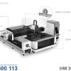 Máy cắt laser CNC cắt tấm ống hộp | HIMAG