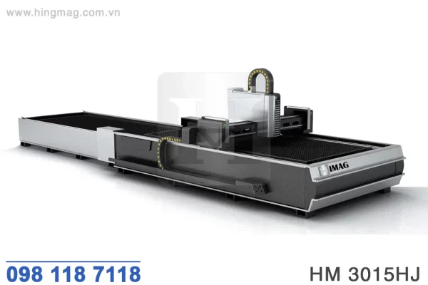 Máy cắt laser CNC hai bàn làm việc 3000W | HIMAG