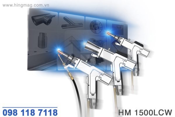 Đầu súng gia công máy hàn laser 3 chức năng 1500W | HIMAG