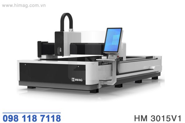 Máy cắt laser fiber cnc cắt tấm 1000W | HIMAG