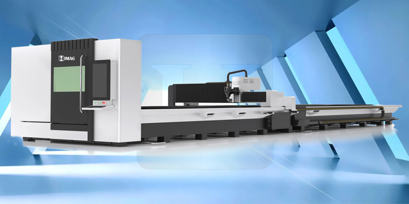 Máy cắt laser CNC vát nghiêng 45 độ | HIMAG