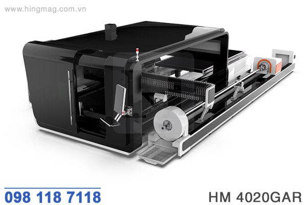 MÁY CẮT FIBER LASER GIA CÔNG TẤM ỐNG 2000W | HIMAG