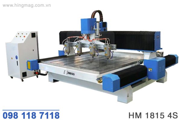 Máy điêu khắc đá CNC 4 đầu | HIMAG