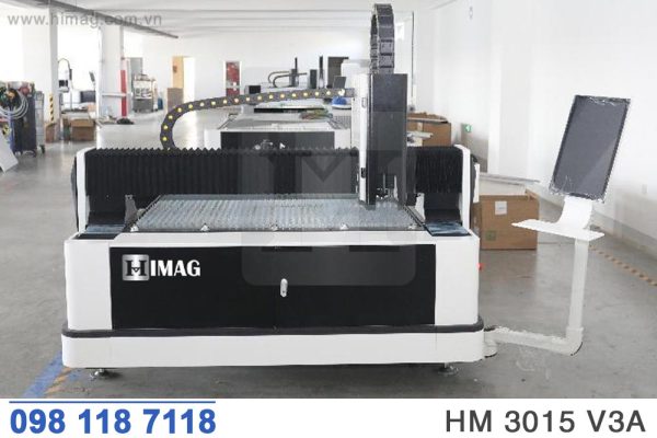 Bàn giao máy cắt tấm laser fiber CNC 3000W | Himag