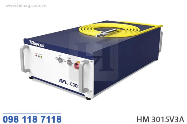 Nguồn raycus máy cắt tấm laser fiber CNC 3000W | HIMAG