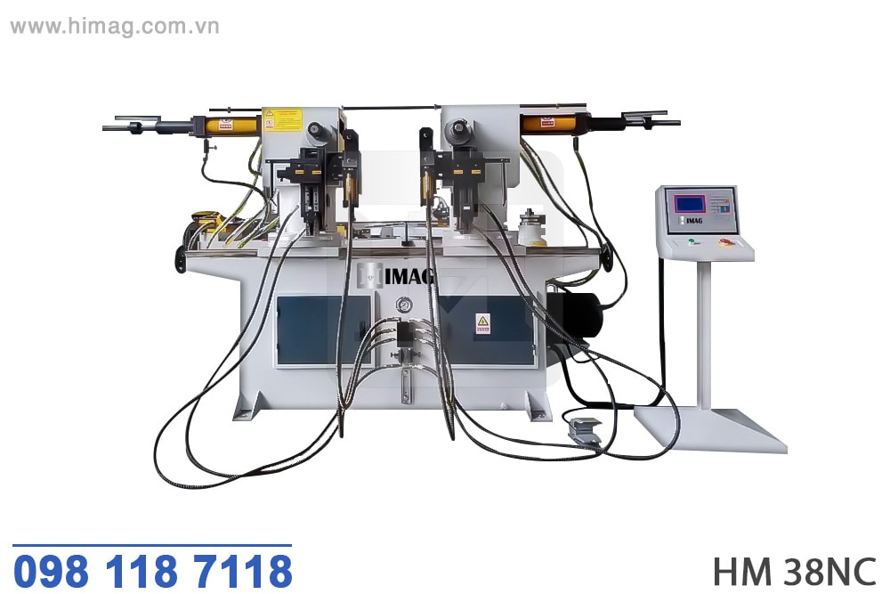 Máy uốn ống thủy lực 2 đầu nc - HM 38NC | Himag