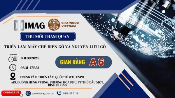 Thư mời tham quan triển lãm Bifa wood 2024 | HIMAG