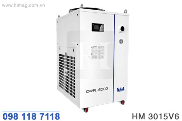 Bộ làm mát máy laser fiber CNC cắt tấm 6000W | HIMAG