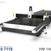 Máy laser fiber cnc khổ lớn cắt tấm 3100x14000mm | HIMAG