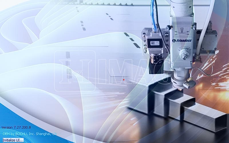 Phần mềm điều khiển máy cắt laser fiber CNC | HIMAG