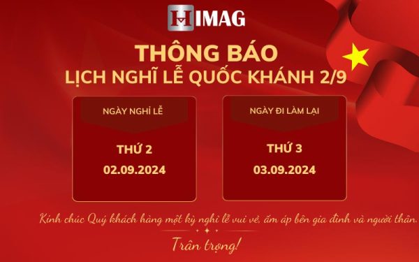 Thông báo nghỉ lễ ngày Quốc khánh 2-9 | HIMAG