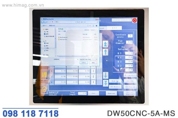 Màn hình điều khiển máy uốn ống CNC 5 trục | himag