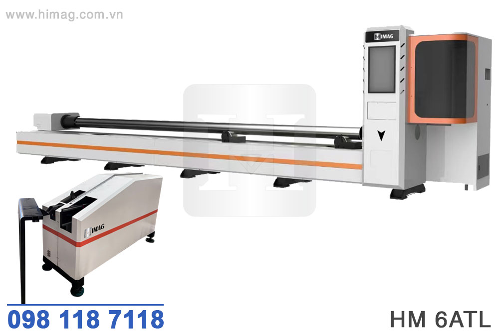 Máy cắt laser ống hộp 1500W | HIMAG