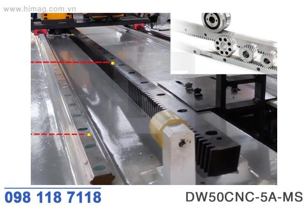 Thanh răng bánh răng máy uốn ống CNC 5 trục | himag