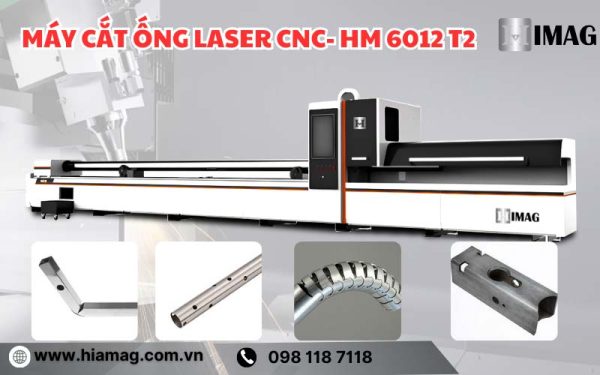 Máy fiber laser cnc cắt ống hộp | Himag