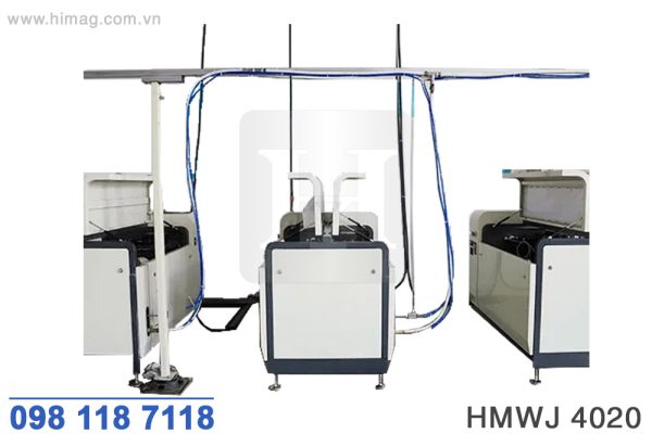 Bơm cao áp máy cắt đá CNC bằng tia nước | Himag