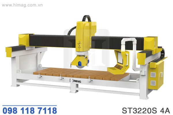 Máy cắt cầu đá CNC tải nặng 4 trục | Himag