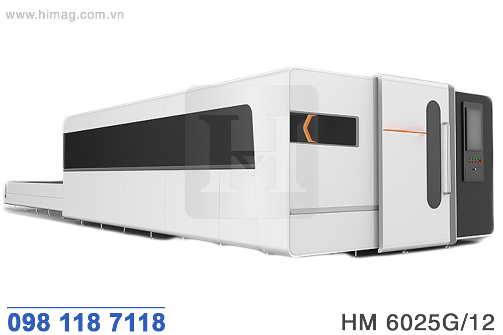 Máy cắt laser fiber tải nặng 12Kw | Himag