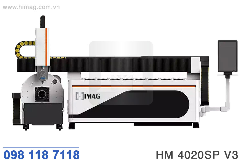 Máy cắt tấm kết hợp cắt ống laser CNC 3000W | Himag