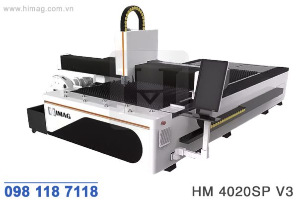 Máy cắt tấm kết hợp cắt ống laser fiber CNC 3000W | Himag