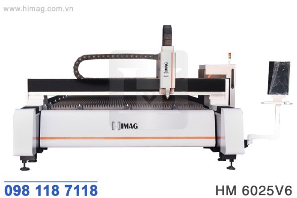 Máy cắt laser fiber 6000w khổ 6000x2500mm | Himag