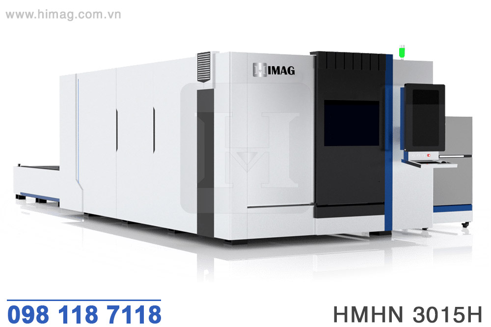 Máy cắt laser tấm 3000W bàn đôi | Himag