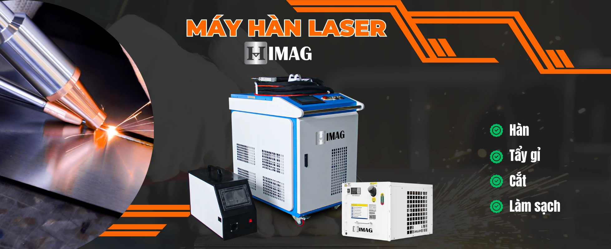 baner may han laser himag