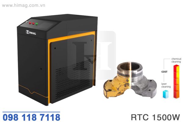 Máy tẩy gỉ sét bằng laser 1500W | Himag