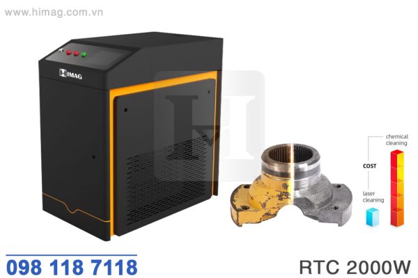 Máy tẩy gỉ sét bằng laser 2000W | Himag