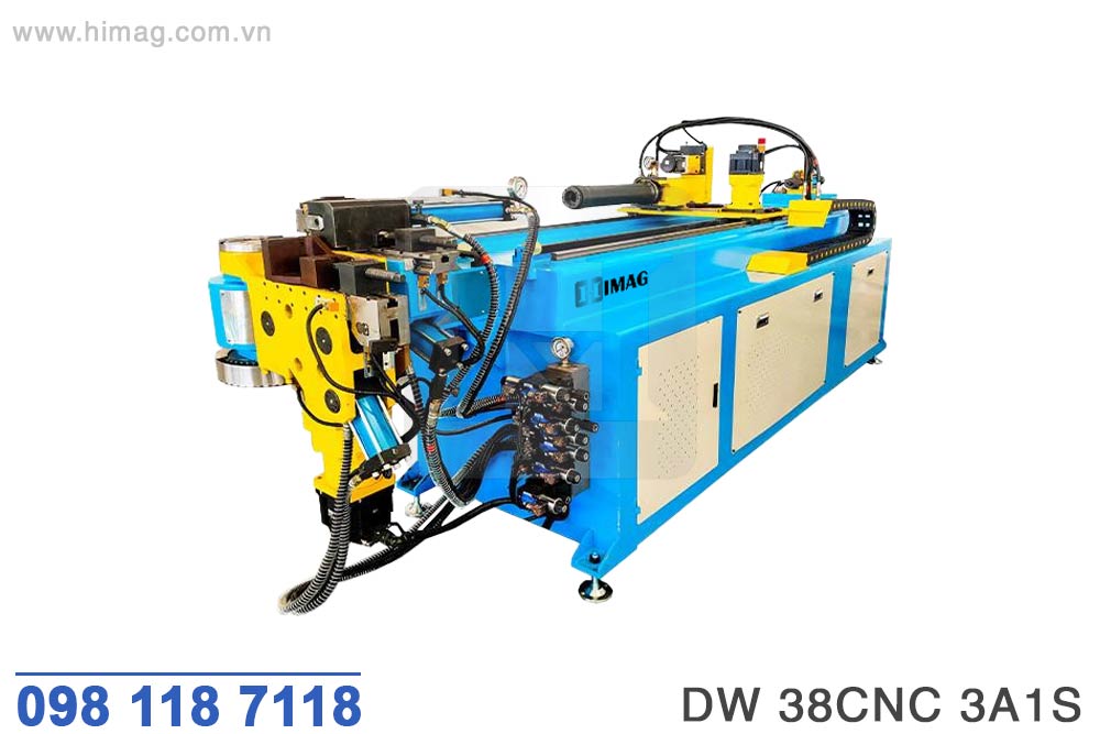 Máy uốn ống 3 trục 1 tầng làm việc | Himag