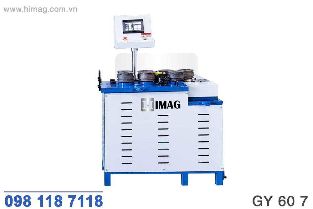 Máy uốn ống 7 trục rulo | Himag