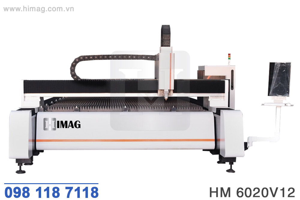 Máy cắt laser cnc 12kw khổ 2000x6000mm | Himag