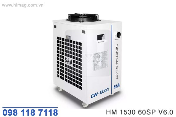 Bộ chiller làm mát máy cắt laser fiber CNC tấm ống kết hợp 6000W | Himag