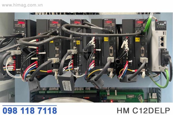 Driver servo máy cắt ống laser CNC 2000W đưa phôi tự động | Himag