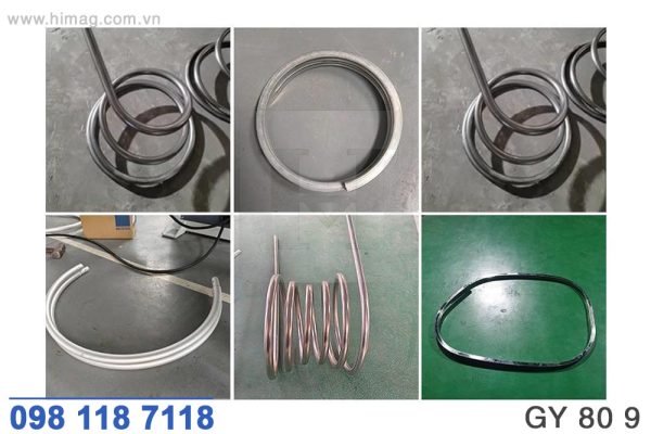 Sản phẩm máy uốn ống 9 trục rulo đường kính 80mm | Himag
