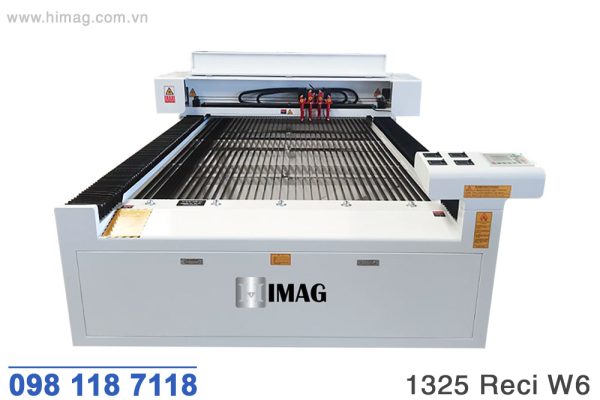 Máy cắt laser CO2 4 đầu khổ 1300x2500mm | Himag