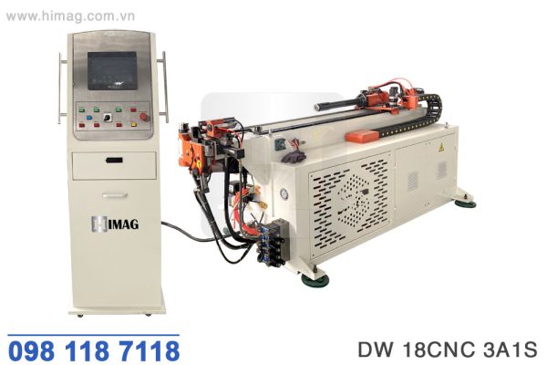 Máy uốn ống CNC 3 trục đường kính 18mm | Himag