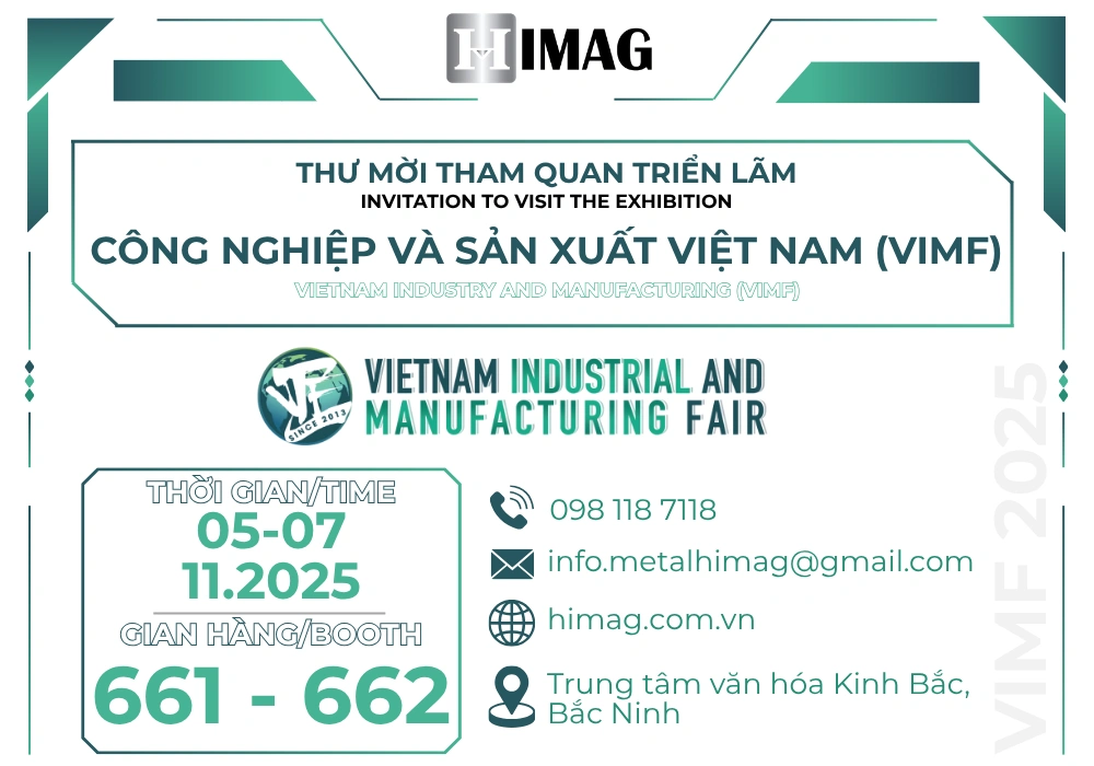 Thông tin thư mời tham quan triển lãm VIMF 2025