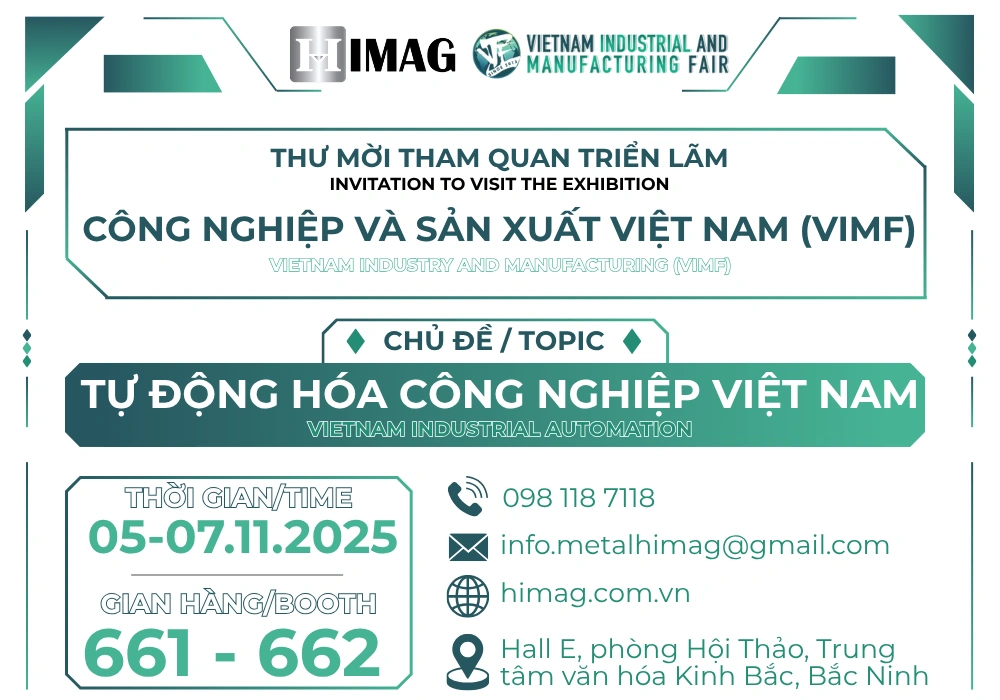Thông tin về thư mời triễn lãm VIMF 2025