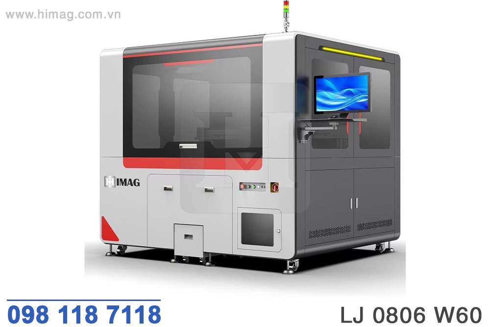 Máy cắt kính laser khổ 1280 120w | Himag
