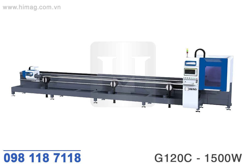 Máy cắt ống laser 1500W đường kính 120mm