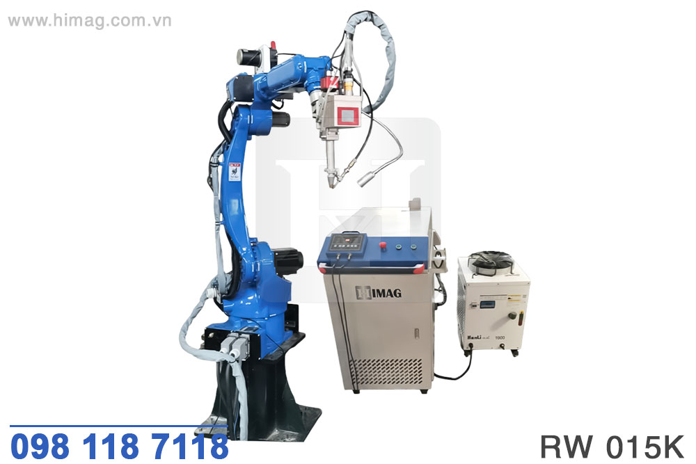 Robot hàn laser tự động 6 trục 1500W | HIMAG