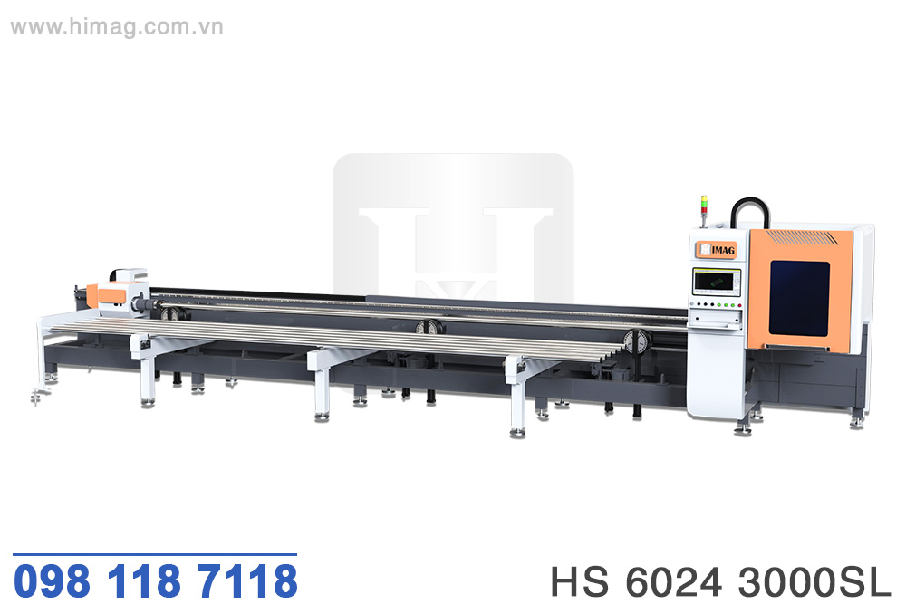 Máy cắt ống laser fiber 3000W – TR 6024 3000SL