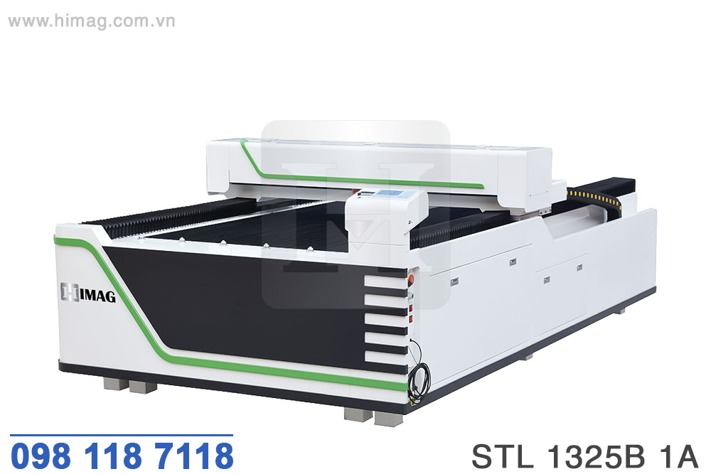 Máy cắt khắc laser CO2 100W khổ 2500x1300mm - STL 1325B 1A