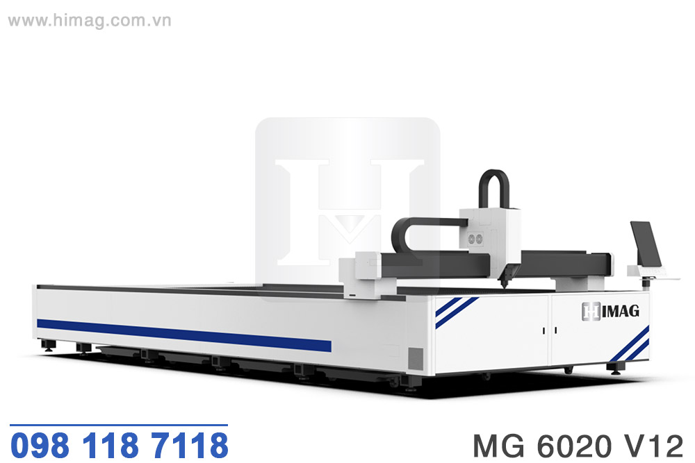 MÁY CẮT LASER TẤM 12000W KHỔ 2000x6000MM - MG 6020 V12