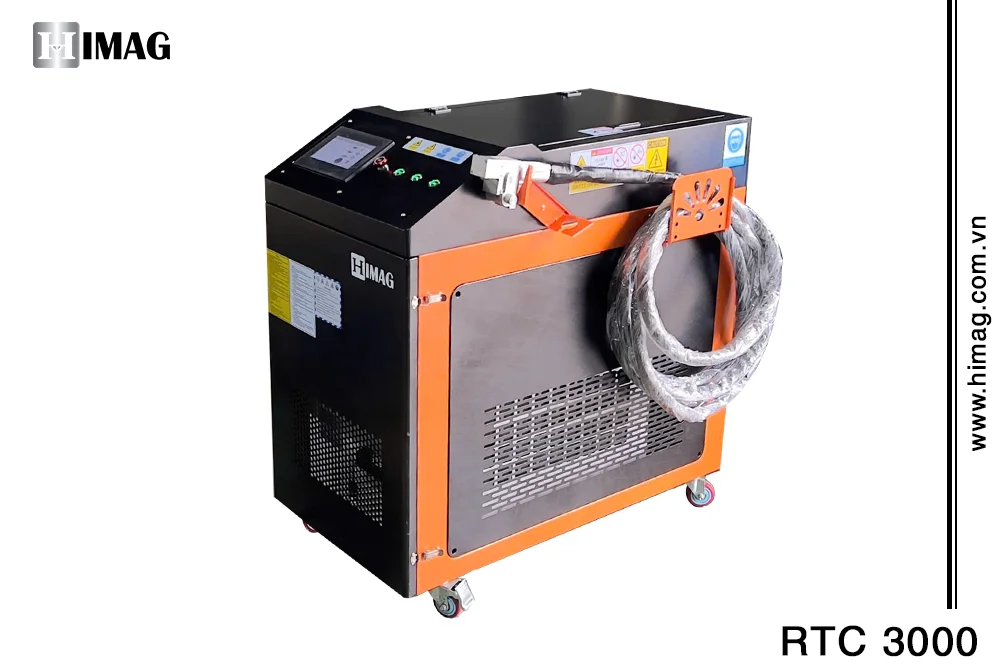 Máy tẩy rỉ sét bằng laser 3000W - RTC 3000