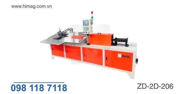 Máy uốn dây 2D đường kính 2-6mm ZD 2D 206