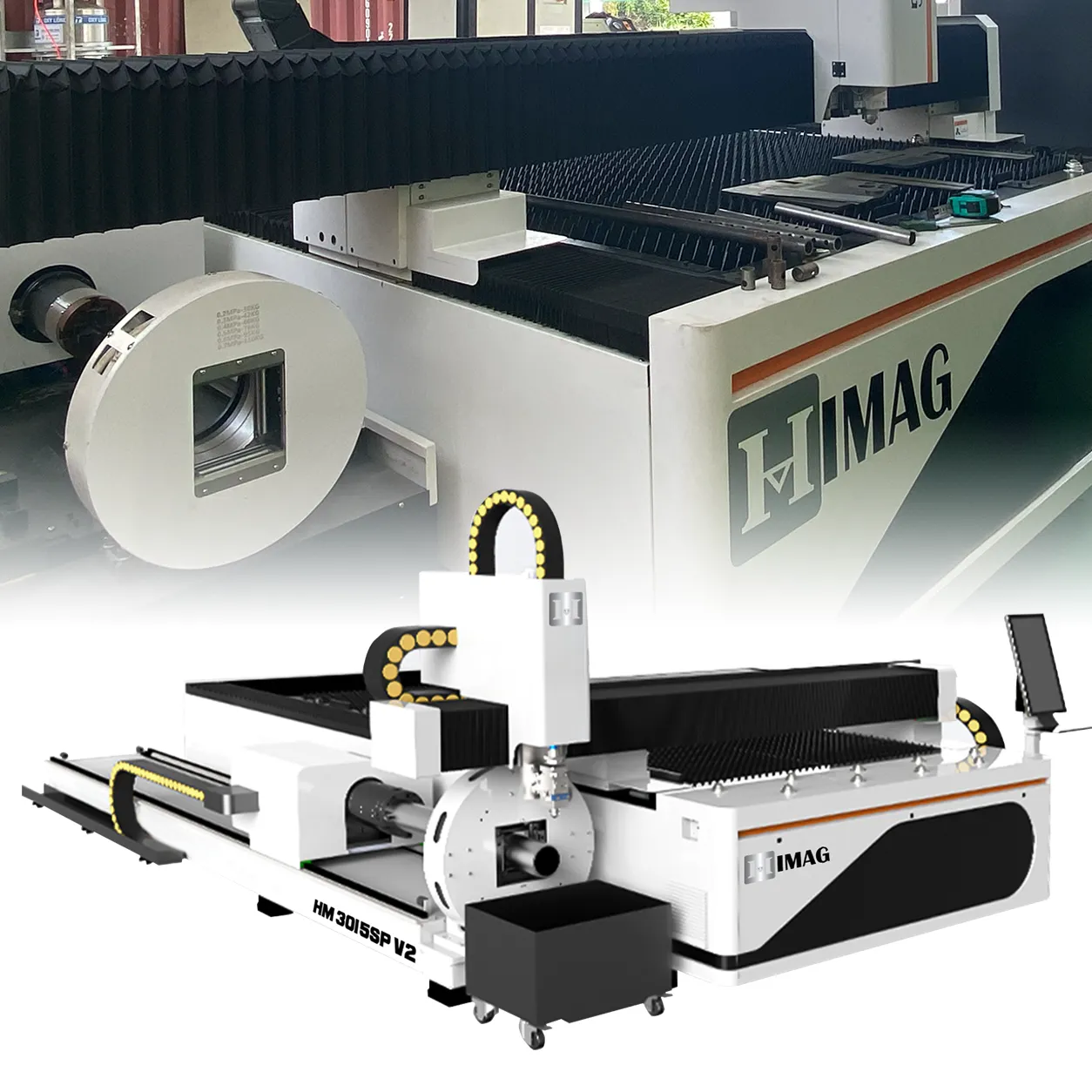 MÁY FIBER LASER CNC CẮT TẤM - ỐNG - HỘP