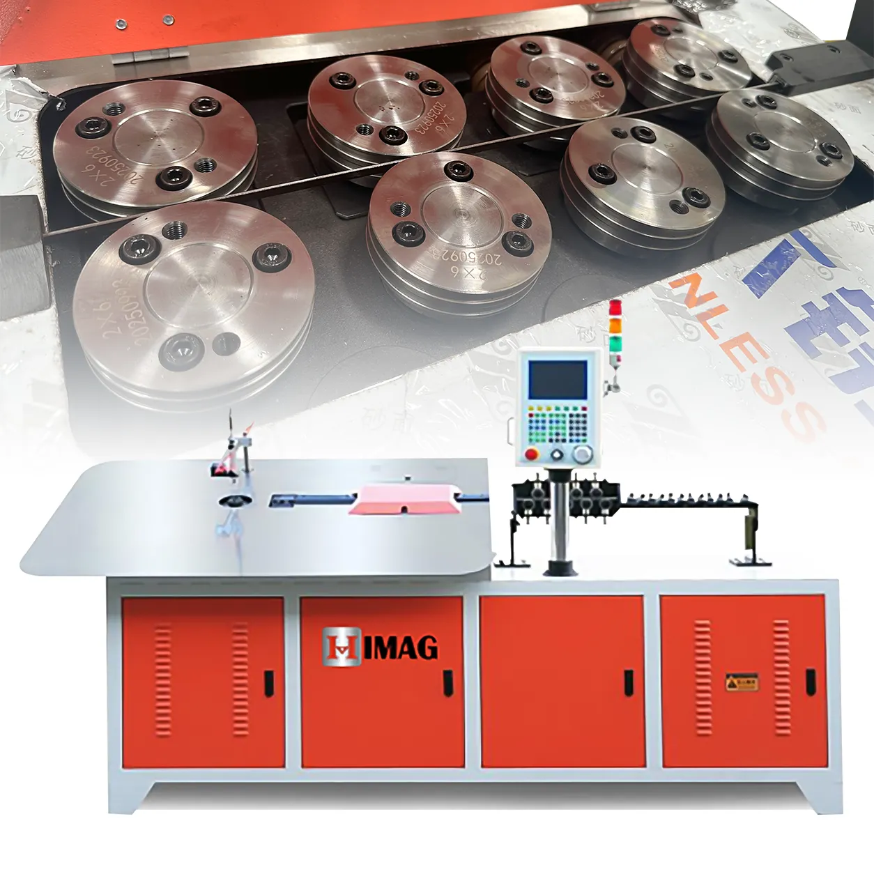 MÁY UỐN DÂY THÉP CNC